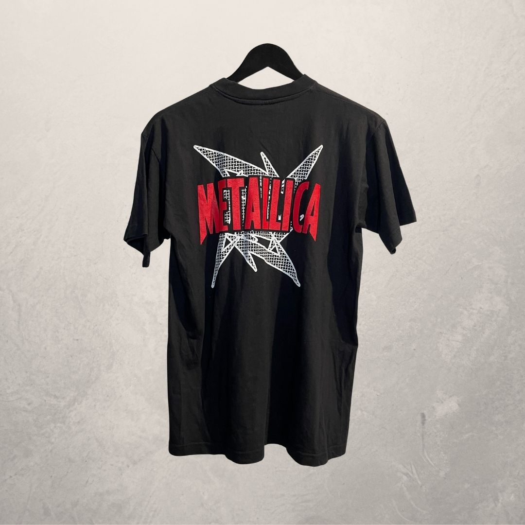 Vintage Metallica zwart grafisch t-shirt S