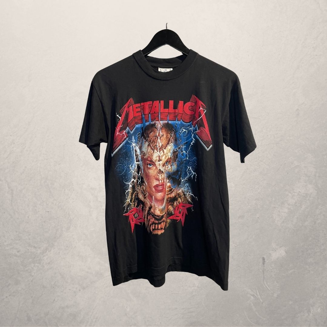 Vintage Metallica zwart grafisch t-shirt S