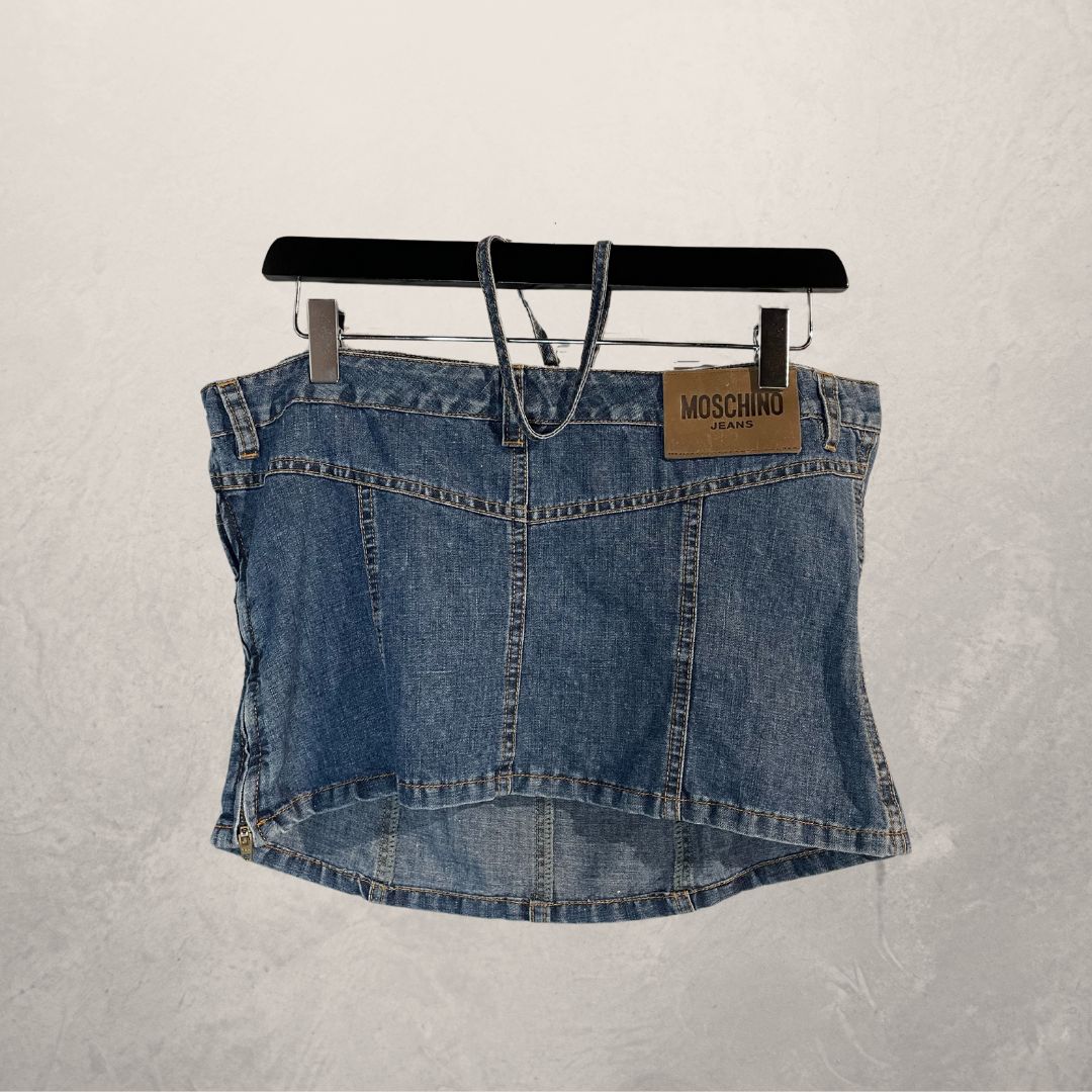 Vintage Moschino denim top L