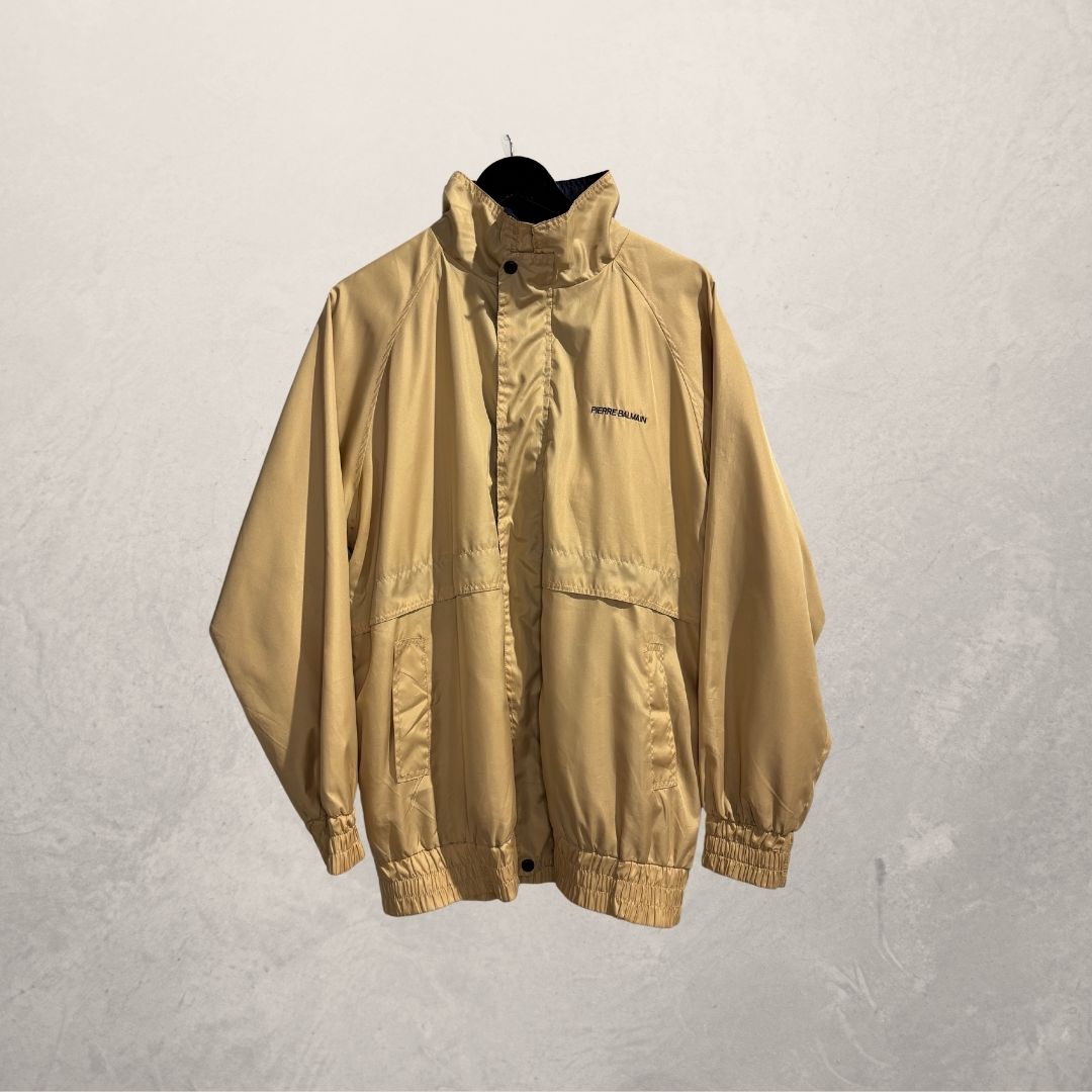 Vintage Pierre Balmain gold windbreaker XL