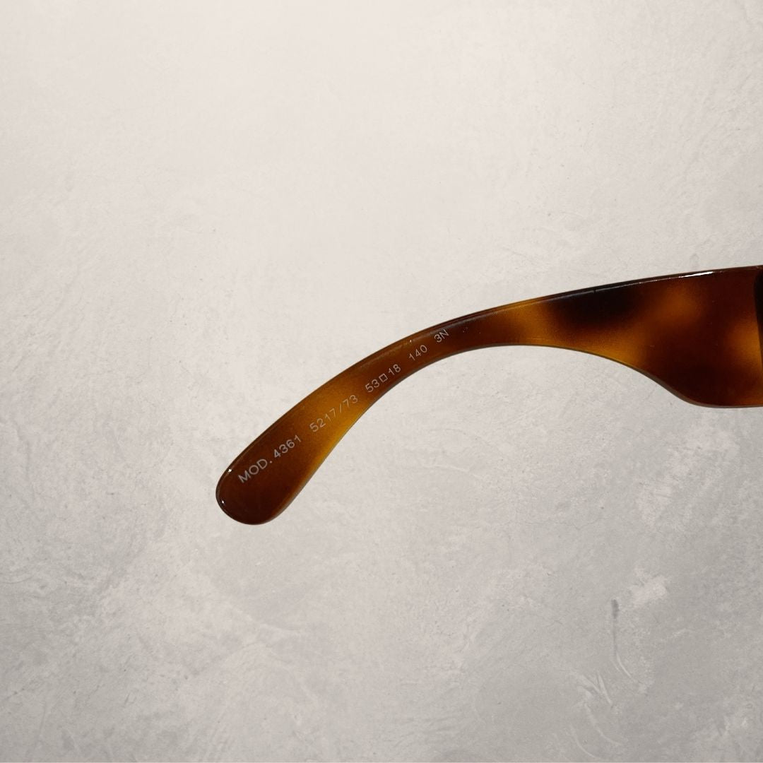 Vintage Versace toirtoise gold medusa sunglasses