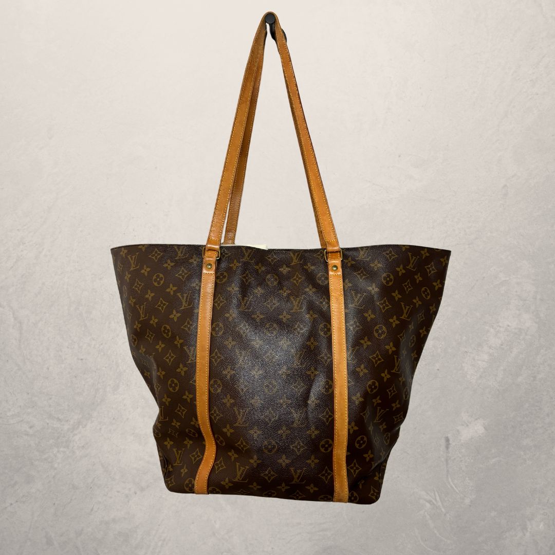 Louis Vuitton bruine monogram Grand Tote - door Romae Studios