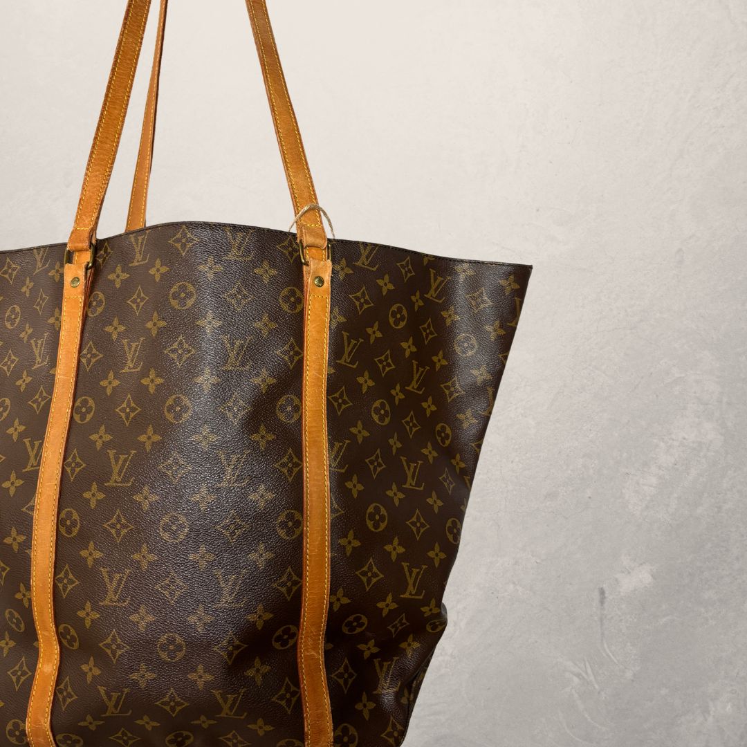 Louis Vuitton bruine monogram Grand Tote - door Romae Studios