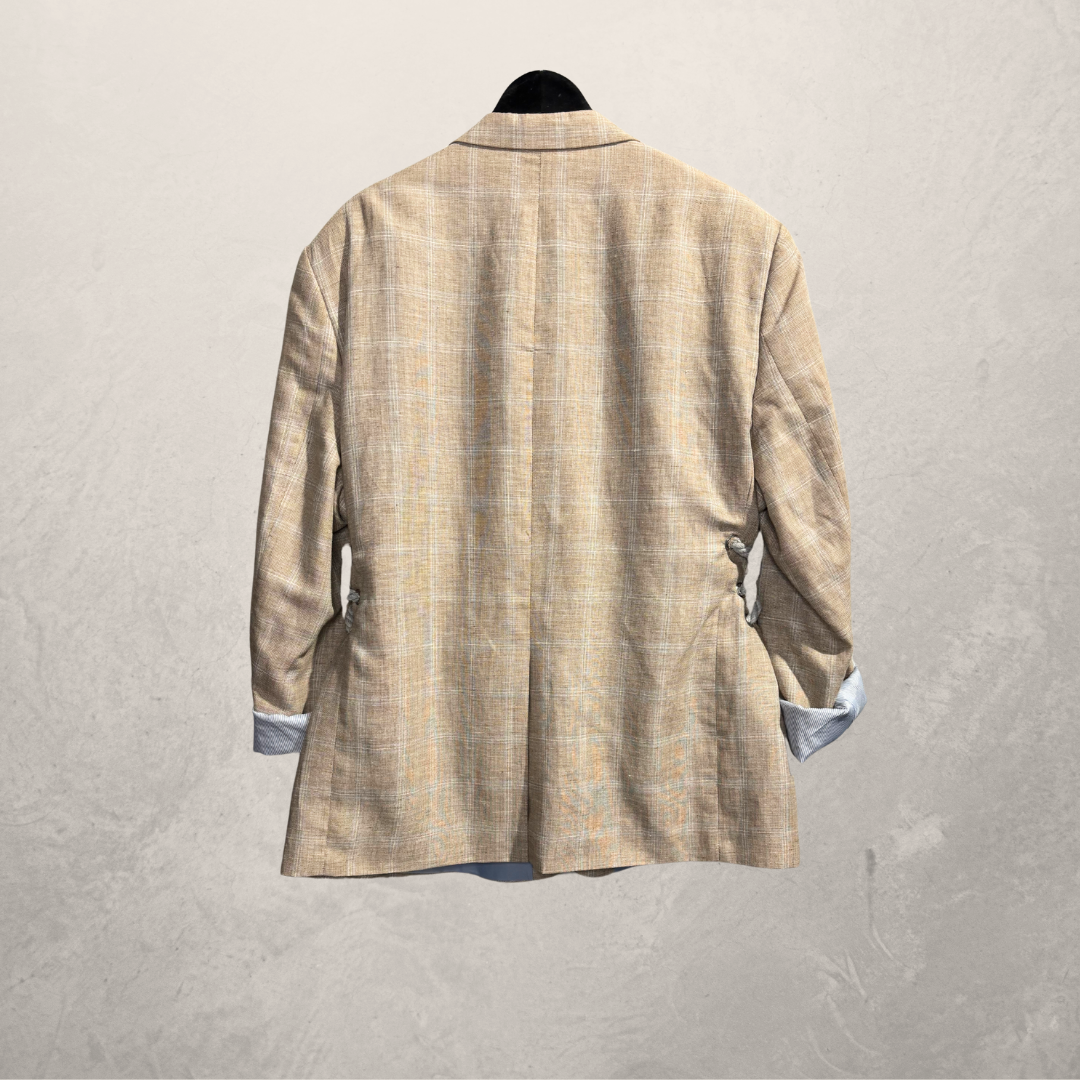Vintage beige kanten touwblazer XL - van Ma.rrart