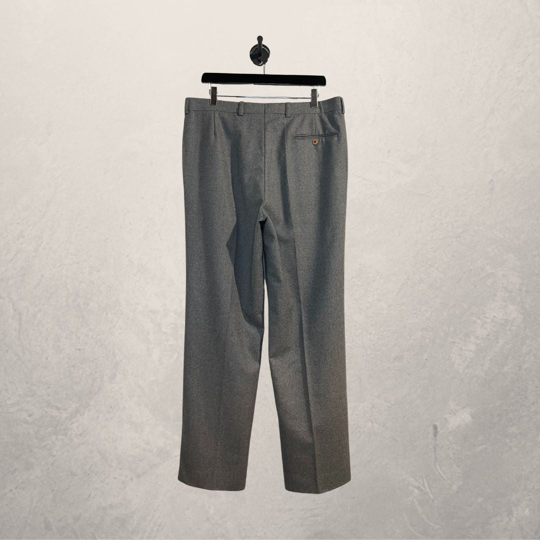 Vintage grey wool trousers XL