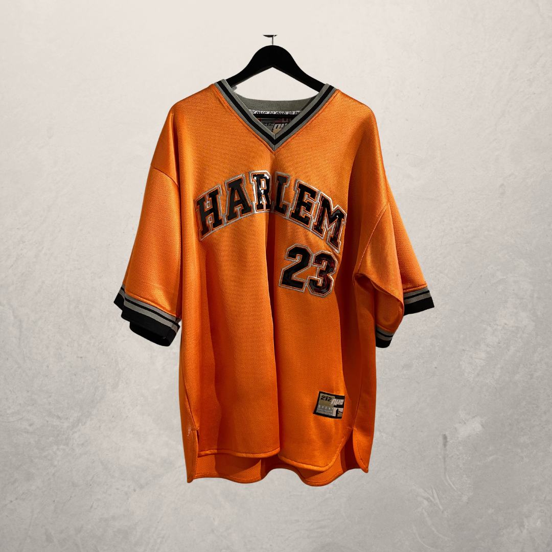 Vintage oranje Harlem #23 trui XL