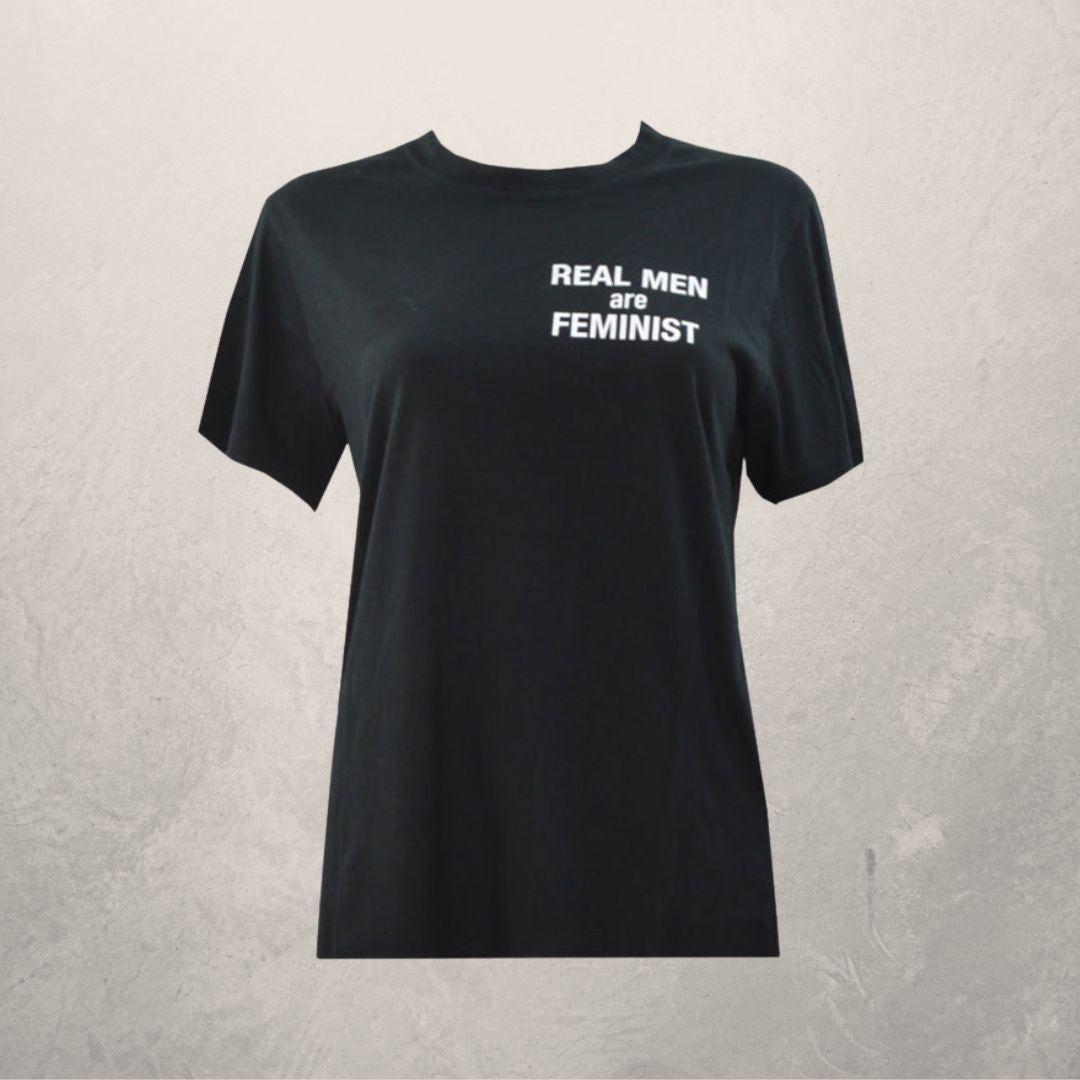 IRO zwart grafisch T-shirt maat M