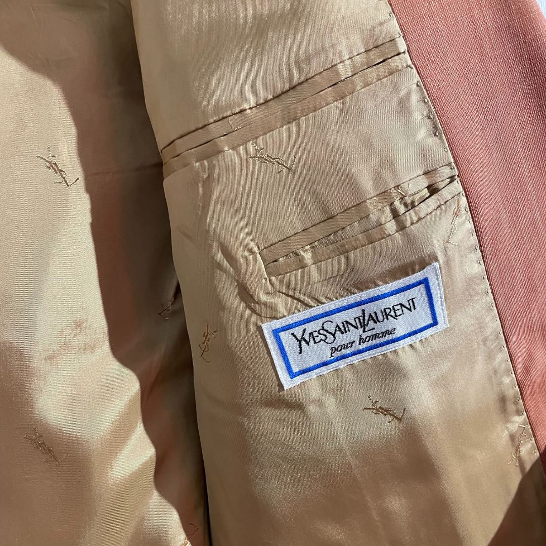 YSL oranje gezichtsbeschilderd blazer M/L - Door @Marrart