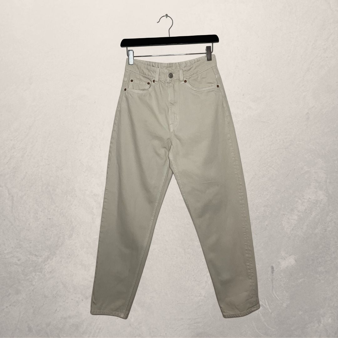 WEEKDAY getinte ecru lash jeans MAAT 27/30