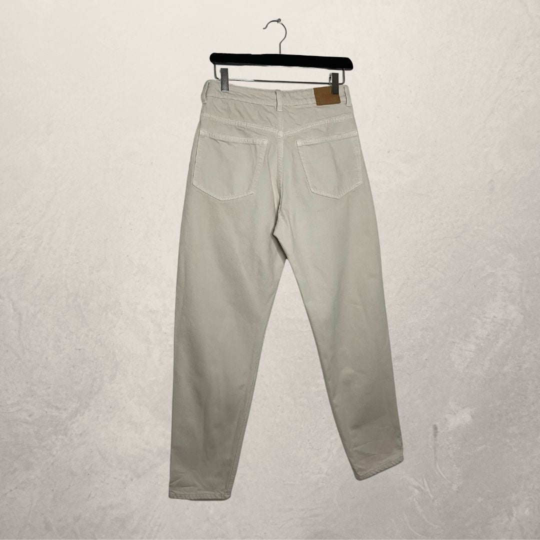 WEEKDAY getinte ecru lash jeans MAAT 27/30