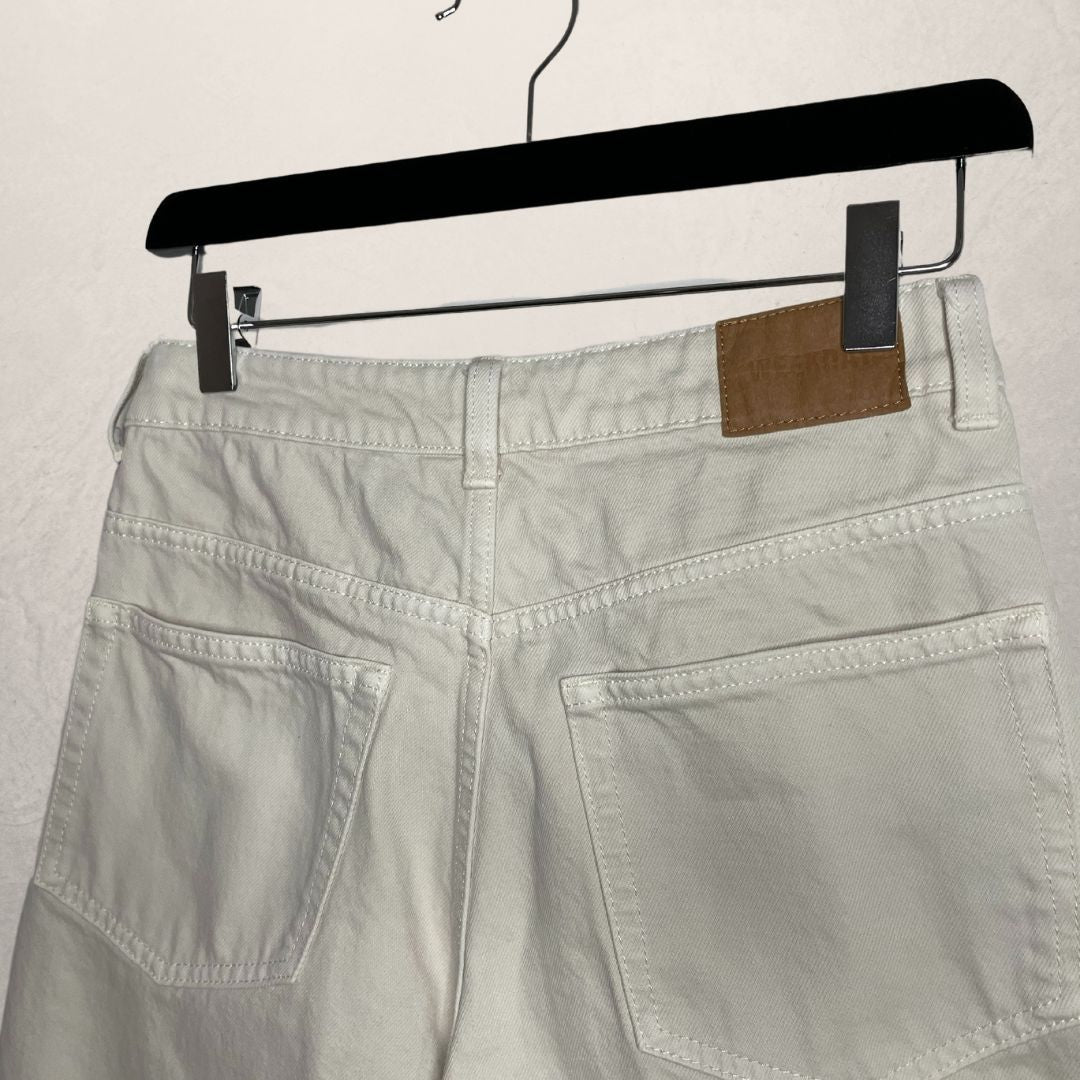 WEEKDAY getinte ecru lash jeans MAAT 27/30