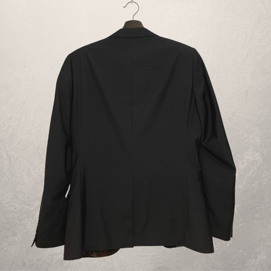 H&M zwart klassiek blazerjack MAAT 48