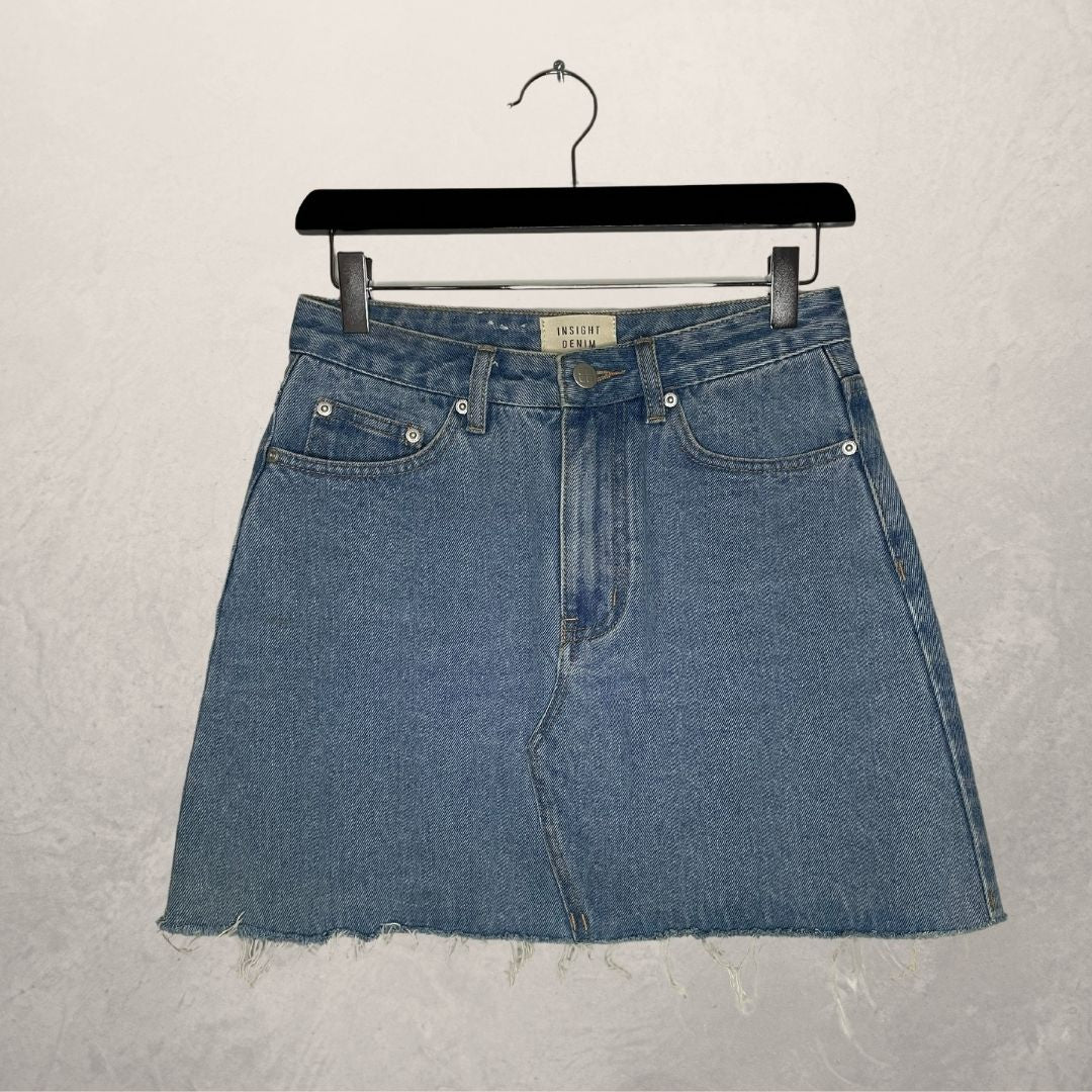 Insight store denim skirt