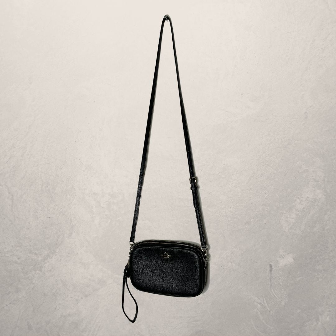 VINTAGE COACH black purse