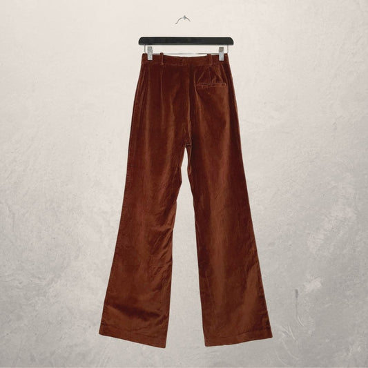 WILFRED retro corduroy wijd uitlopende broek MAAT SMALL