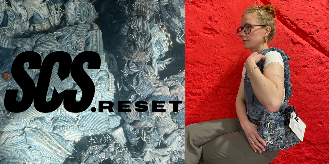 👖 Recycled denim crochet bags by SOS.Reset 👖