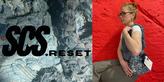 👖 Recycled denim crochet bags by SOS.Reset 👖