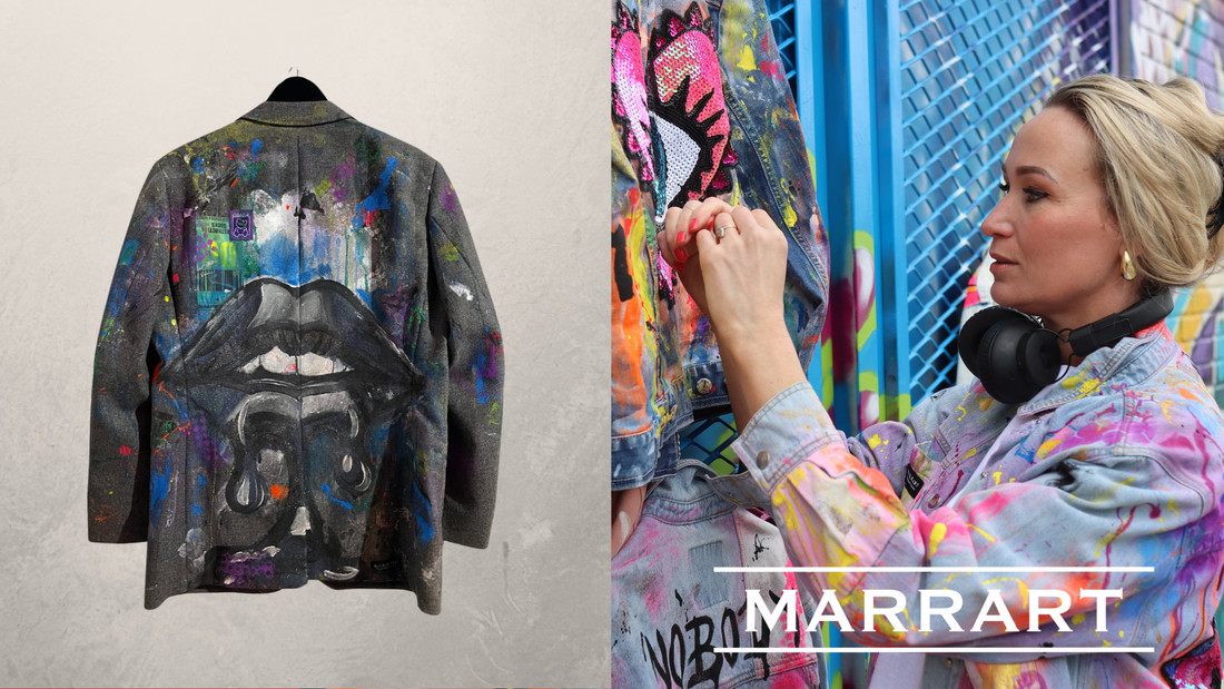 🎨 Customized denim jackets & more by @m.a.r.r.art