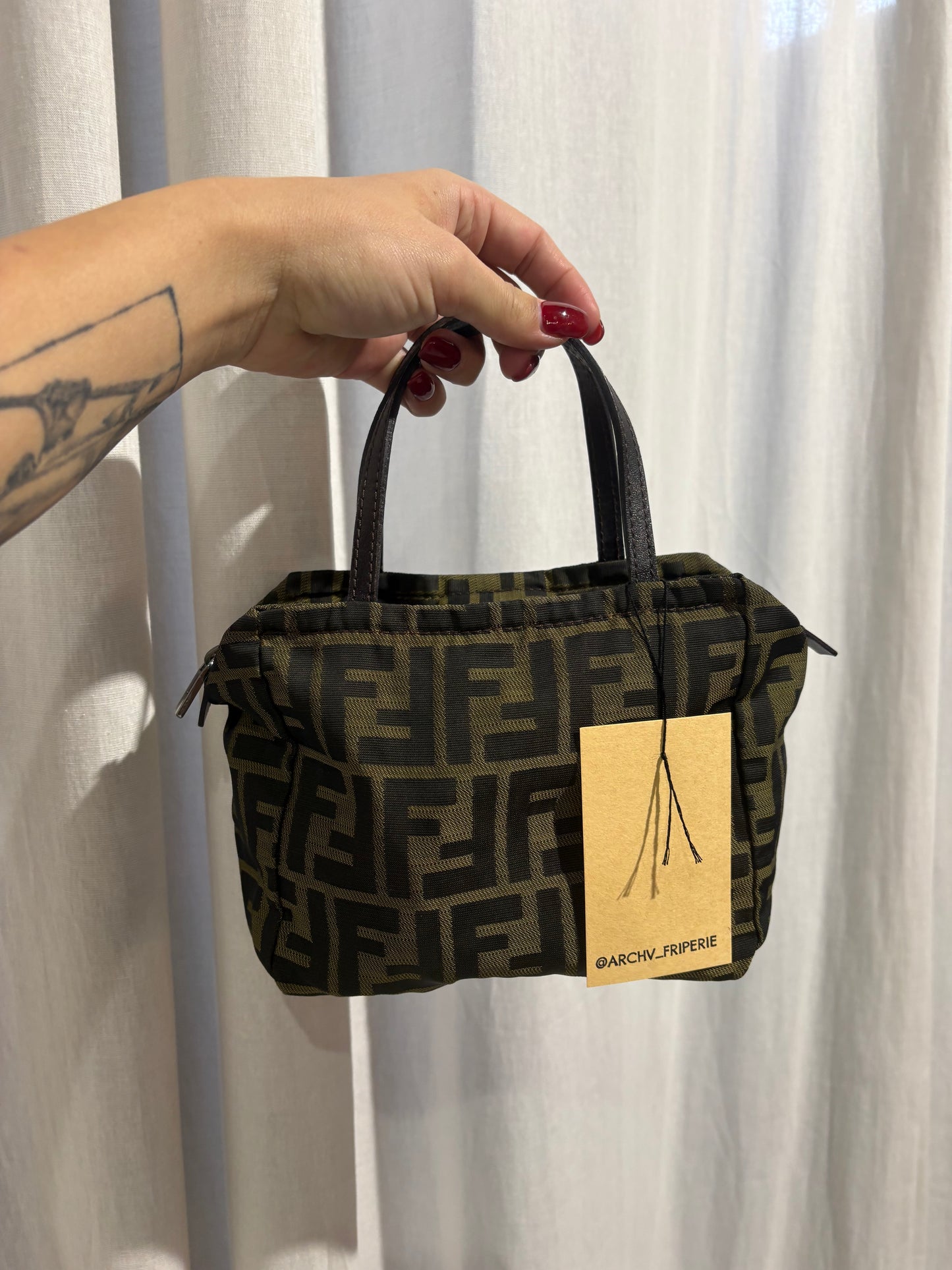 Fendi bruine tas