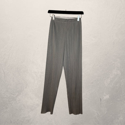 Issey Miyake pleats please	grey pants XS