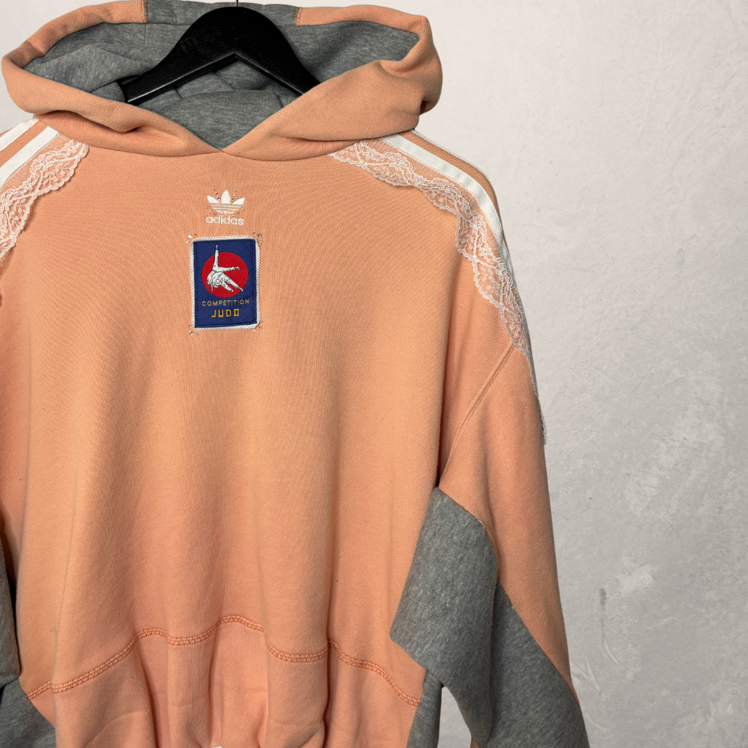 Adidas	Perzik	Katoen	Ganni Oversized fit hoodie M- by	Aida Sans Fin