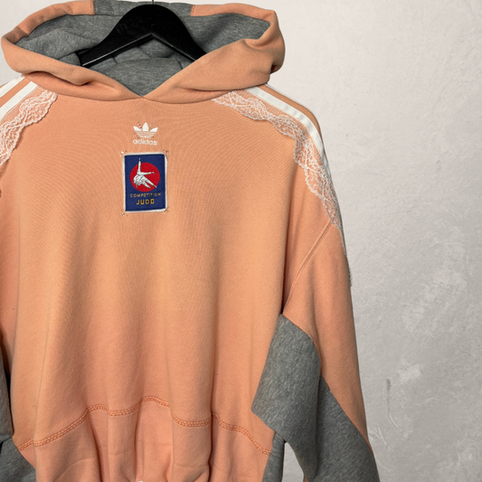 Adidas	Perzik	Katoen	Ganni Oversized fit hoodie M- by	Aida Sans Fin