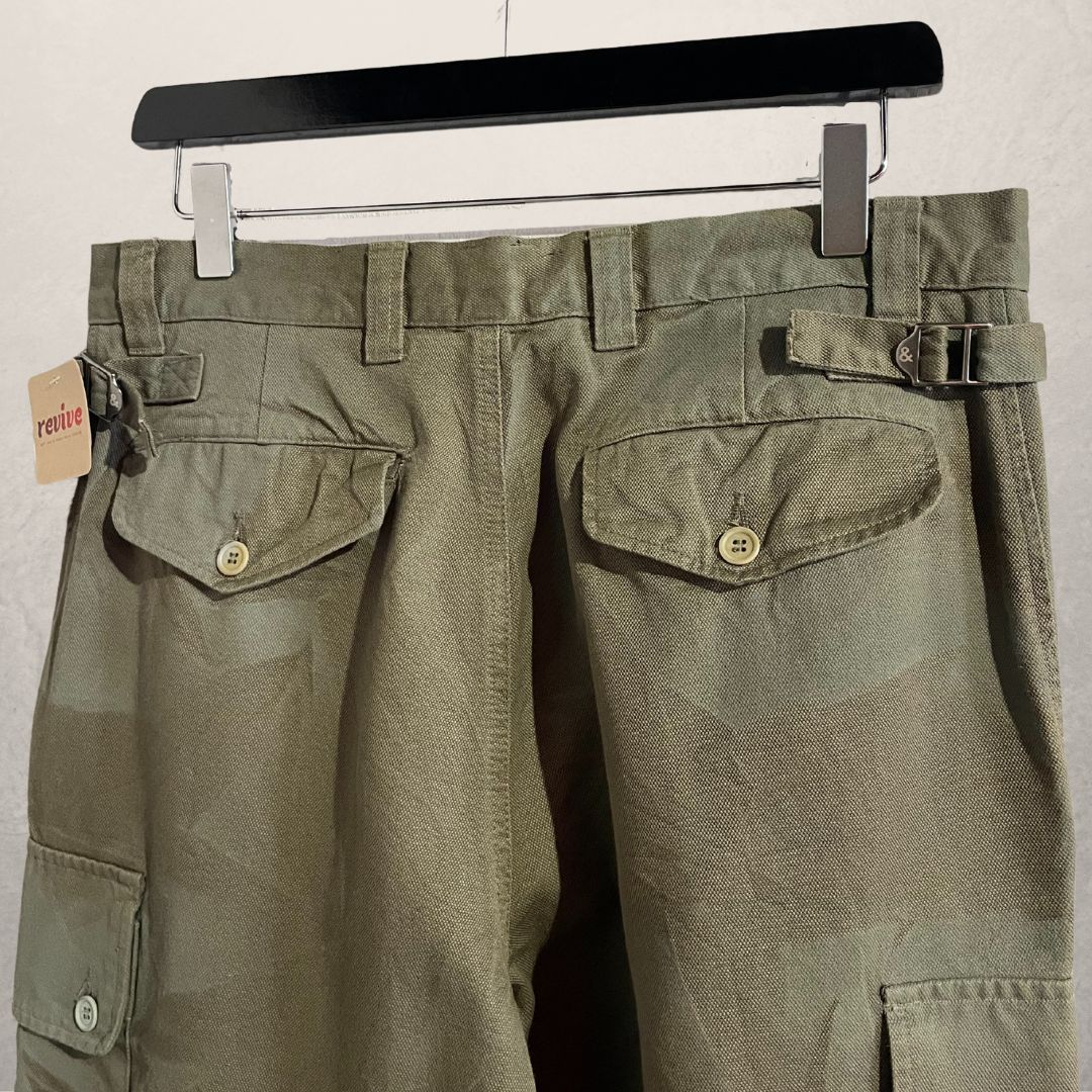 Vintage Dolce & Gabbana green cargo pants S/M