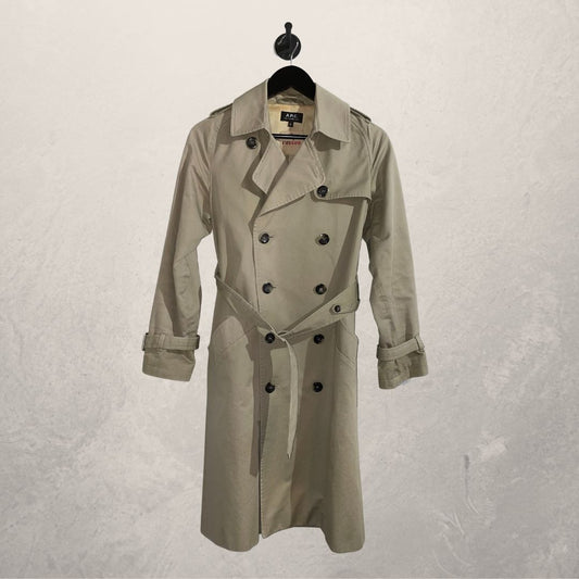 APC beige trenchcoat M