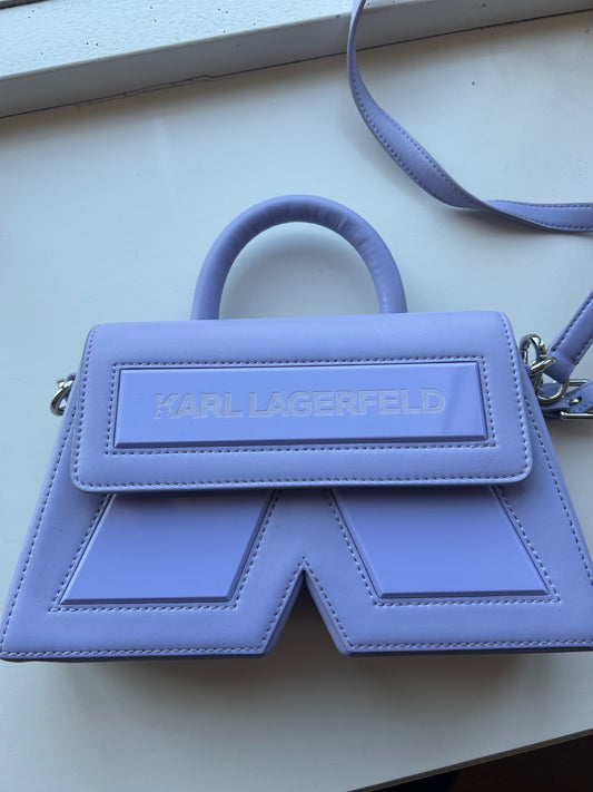 Karl Lagerfeld lilac crossbody bag 30
