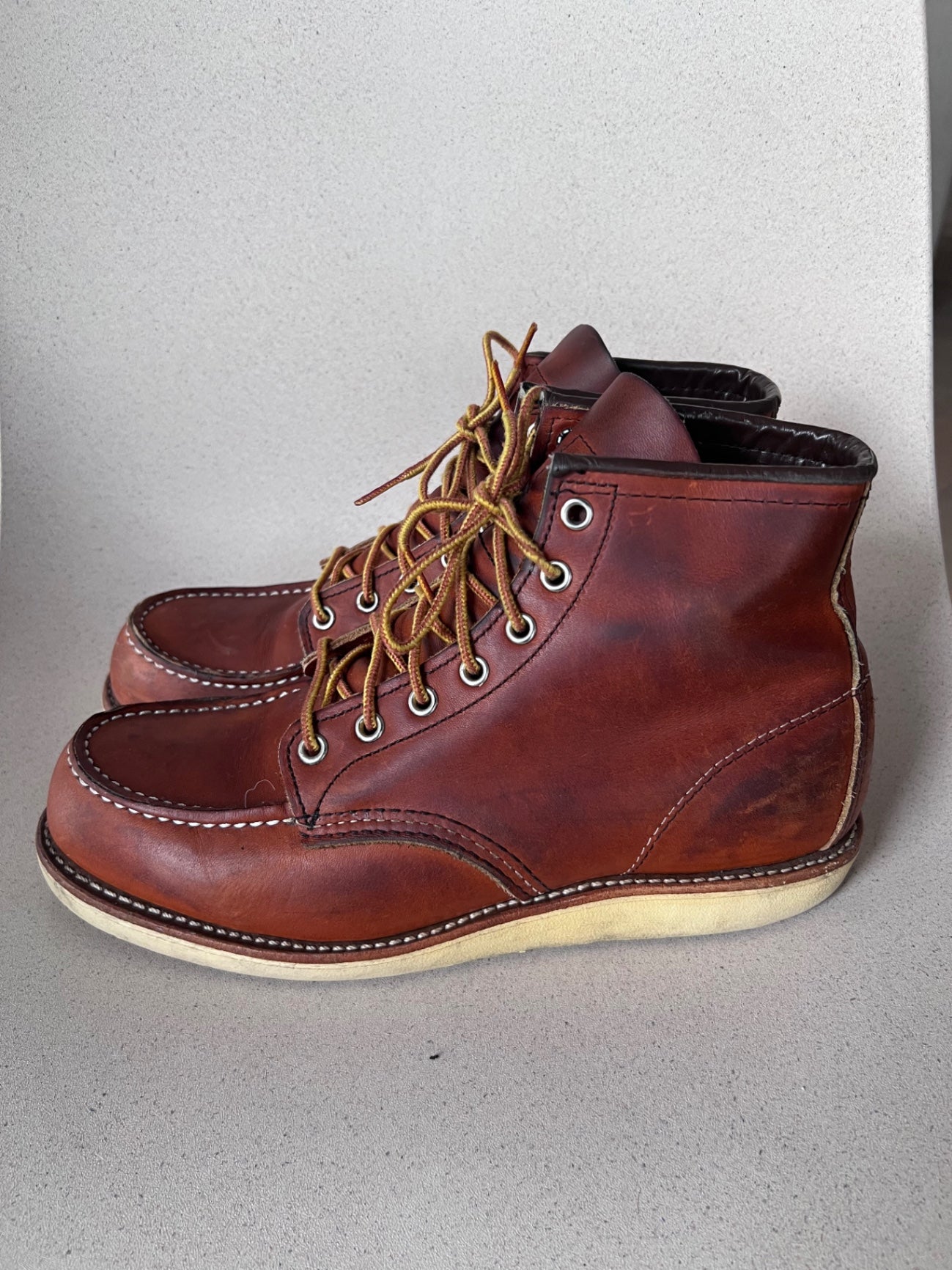 Red Wings Moc Toe Classic Brown boots 42