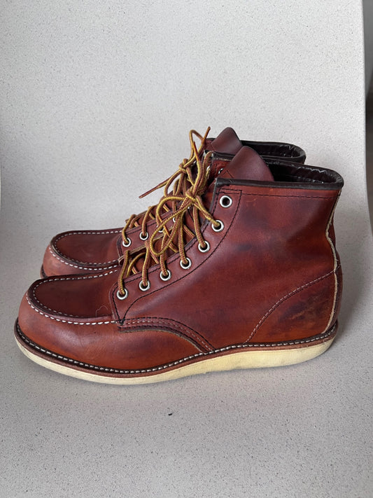 Red Wings Moc Toe Classic Brown boots 42