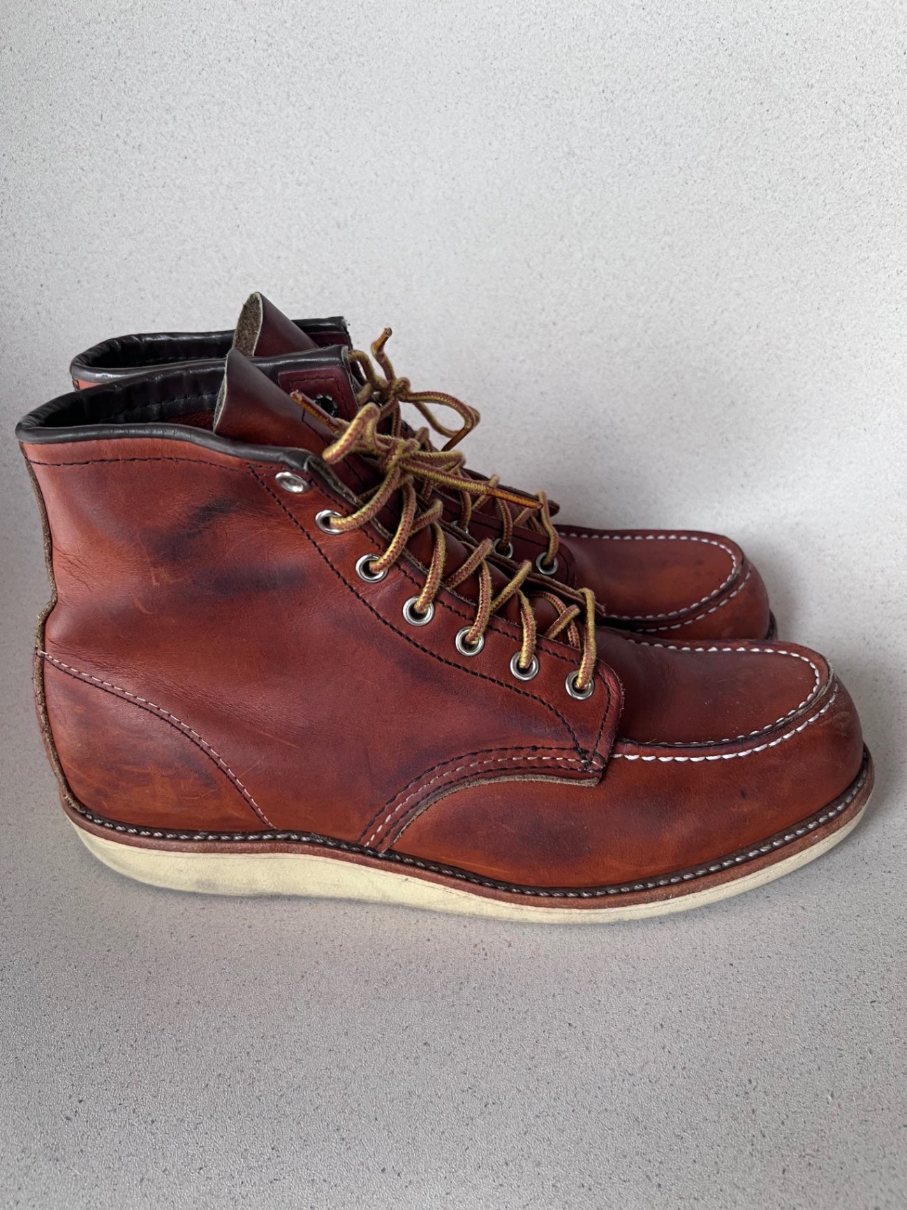 Red Wings Moc Toe Classic Brown boots 42