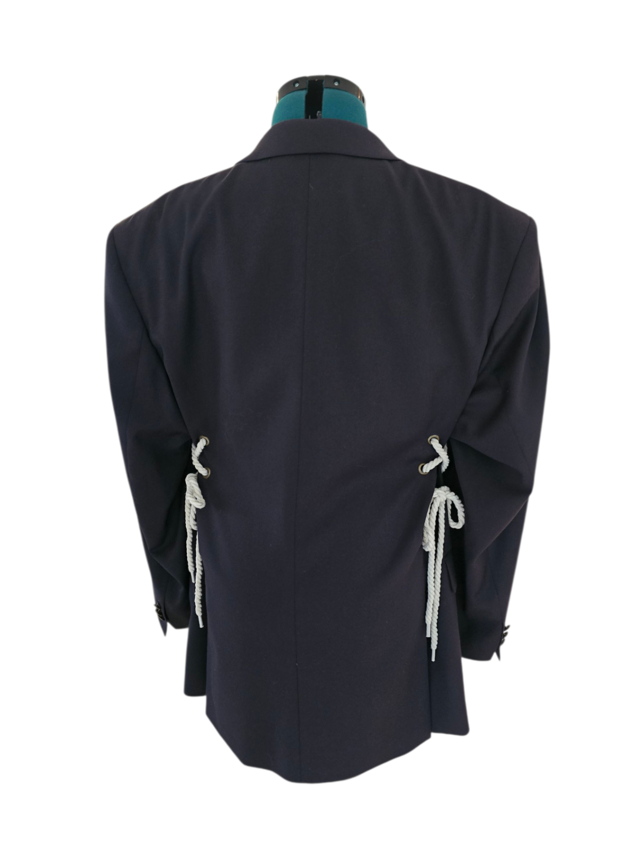 Vintage dark navy blue blazer XL- By Marrart