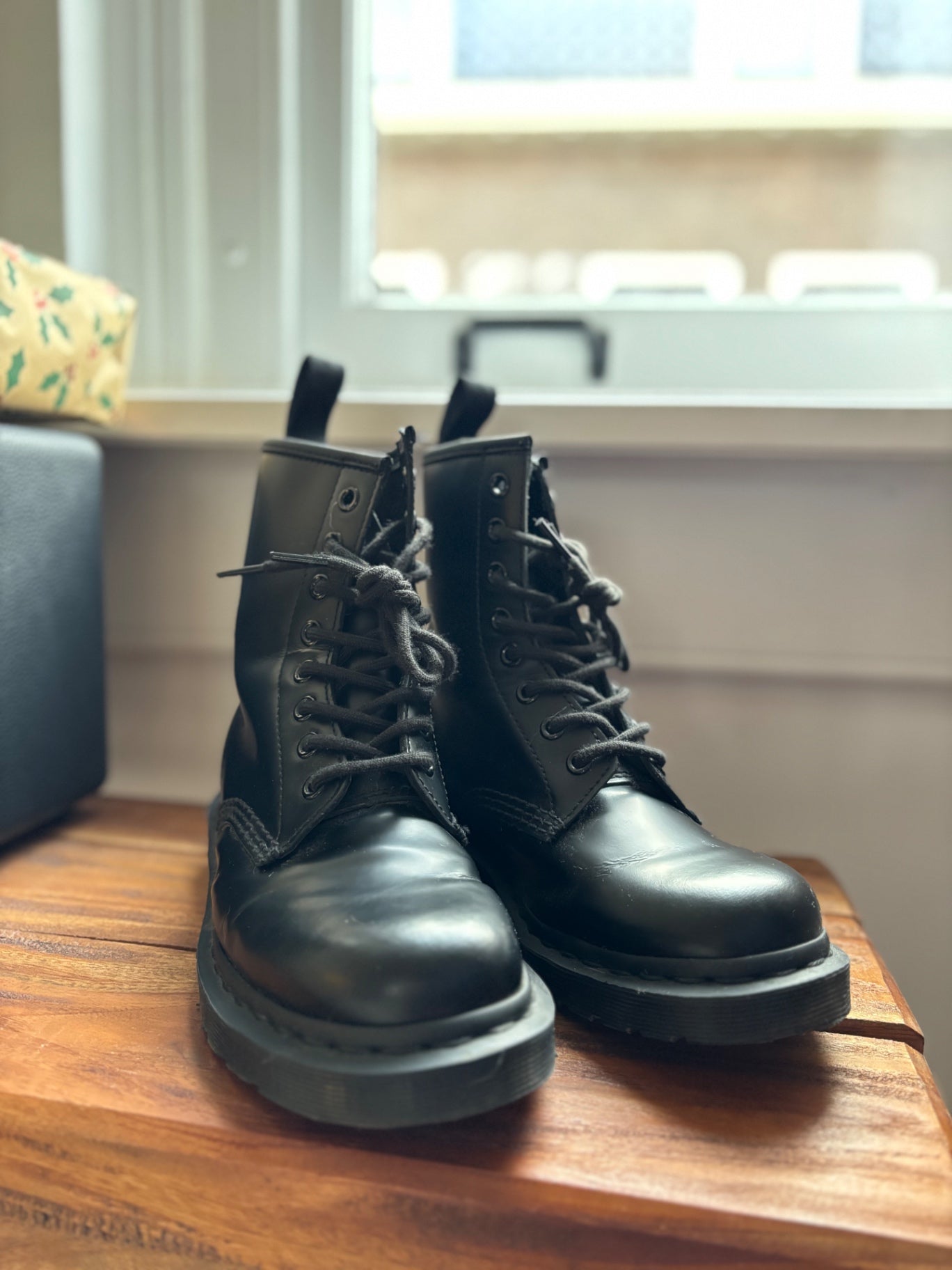  Dr. Martens black1460 Mono smooth leather boots 36