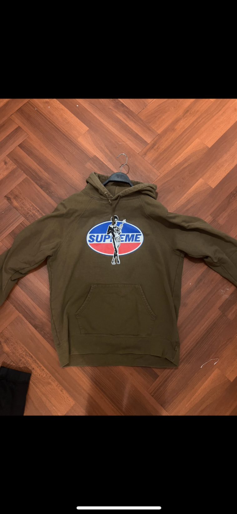 Supreme x Hysteric Glamour brown hoodie XL