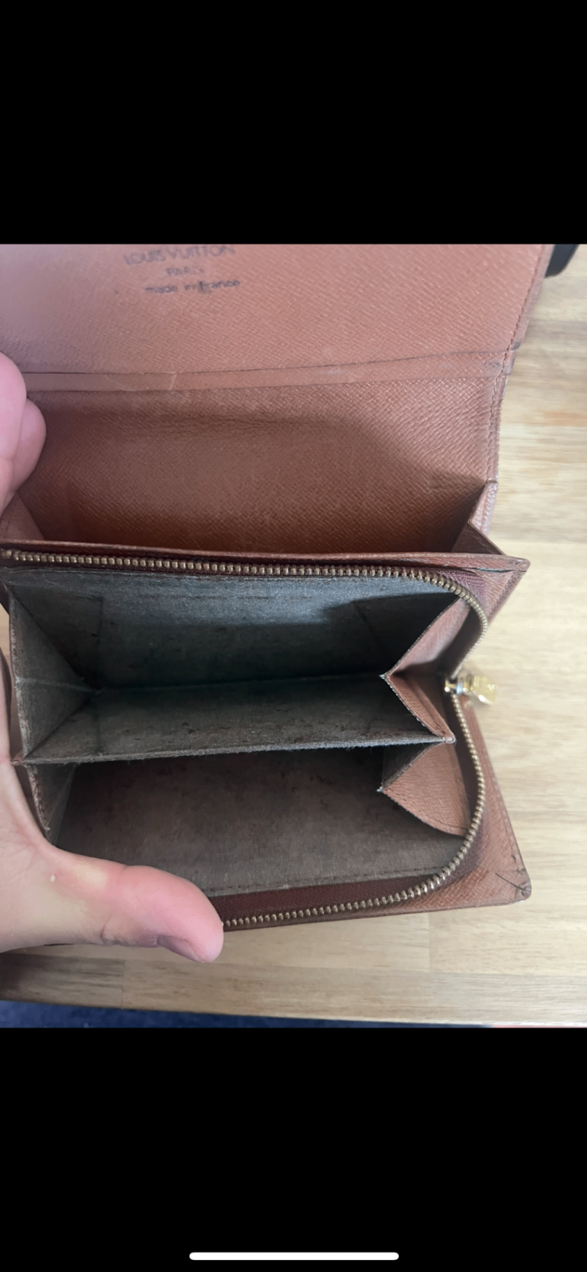 Louis Vuitton Porte-Monnaie Tresor monogram canvas wallet