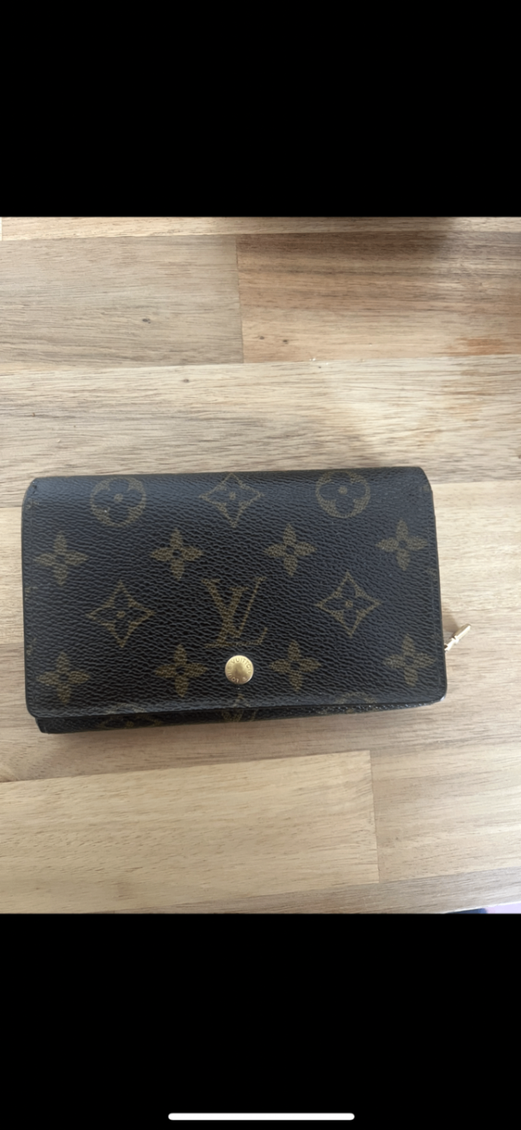 Louis Vuitton Porte-Monnaie Tresor monogram canvas wallet