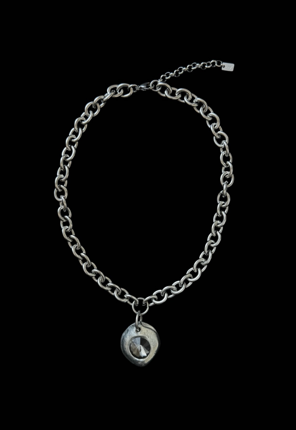 UPCYCLED MELTED DROP NECKLACE - by weARCHIVE