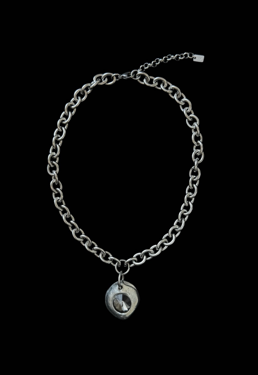UPCYCLED MELTED DROP NECKLACE - by weARCHIVE