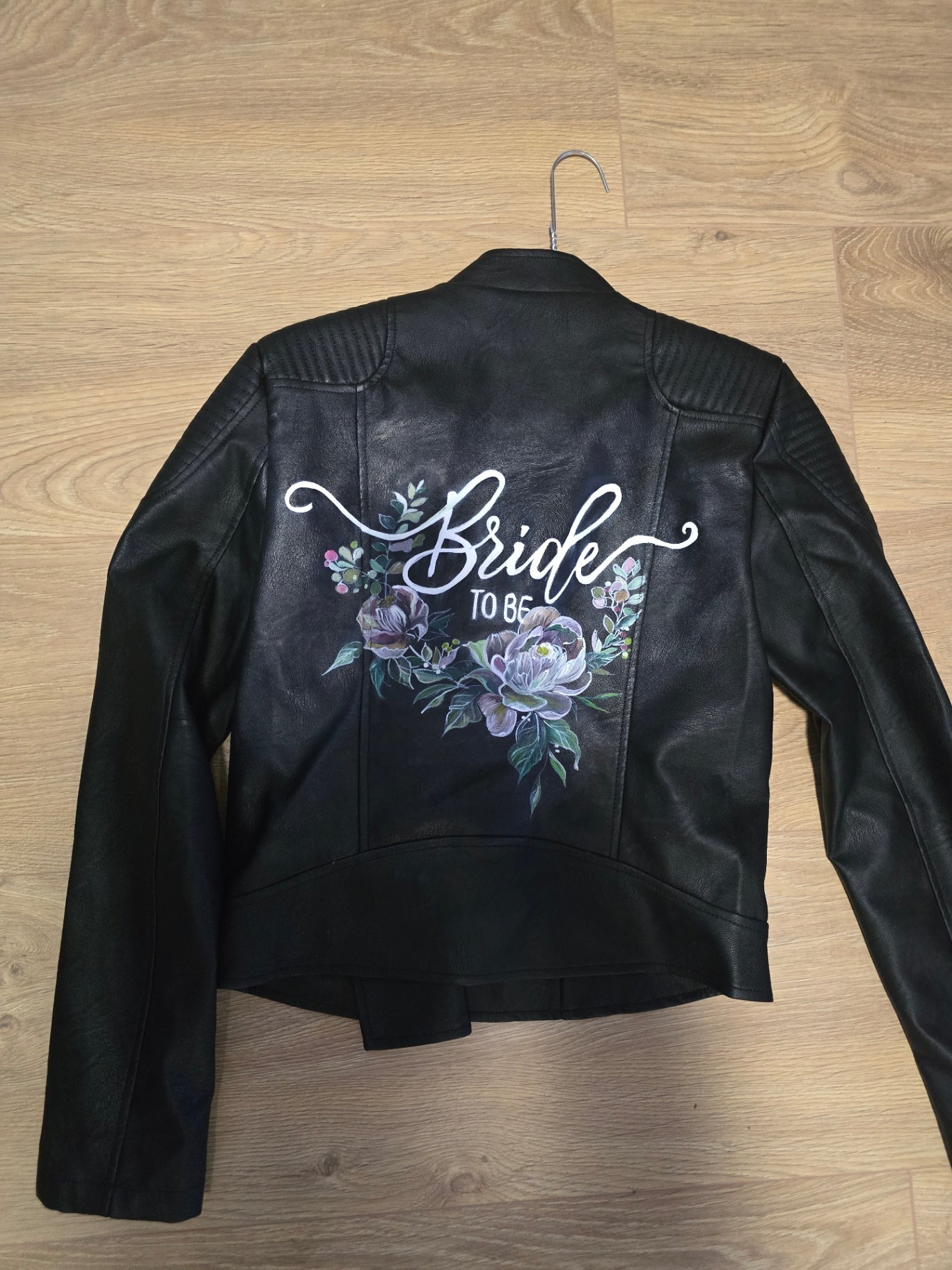 M.A.R.R.ART bride to be black jacket M