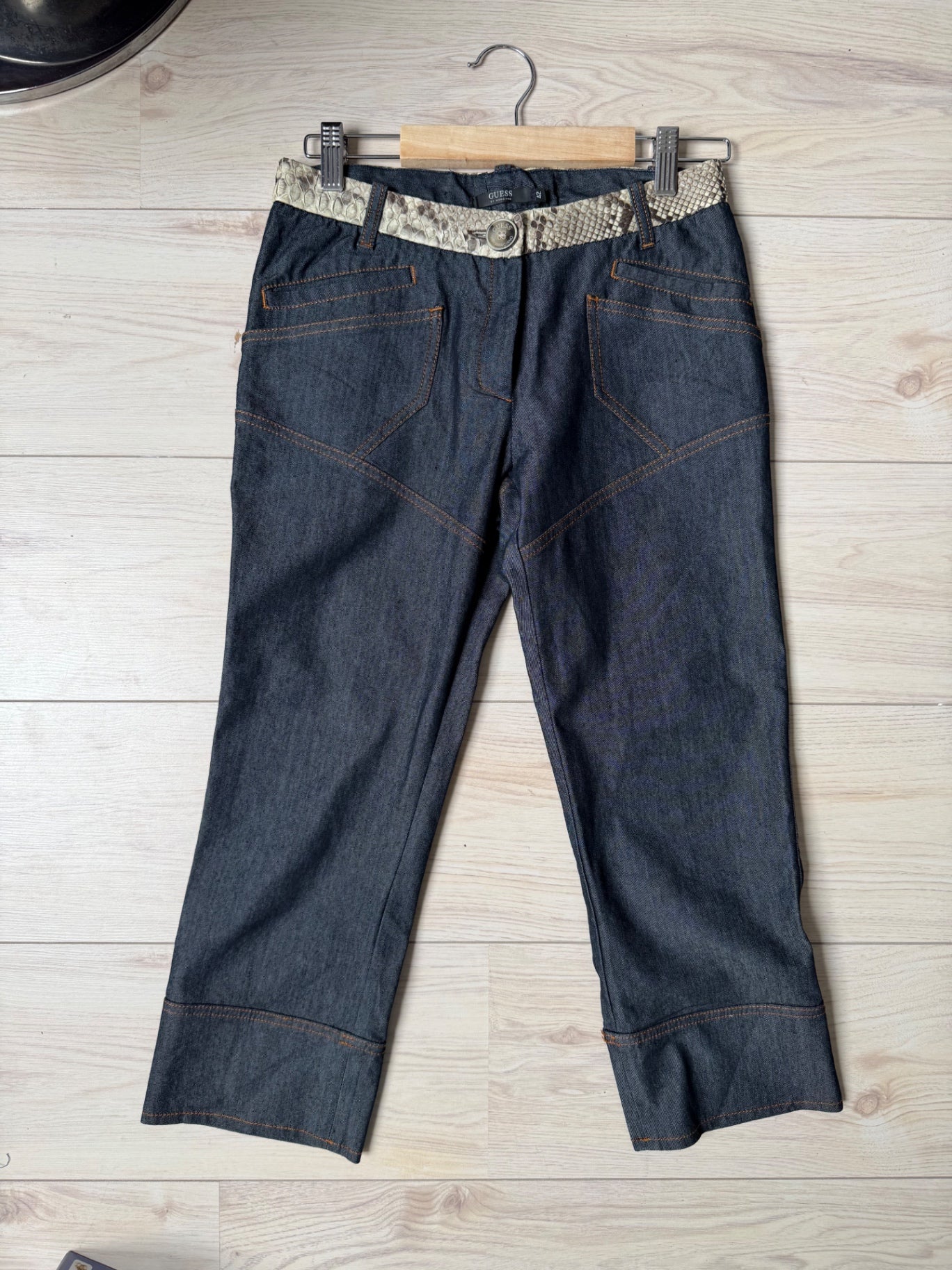 Guess by Marciano Dark Blue capri XS