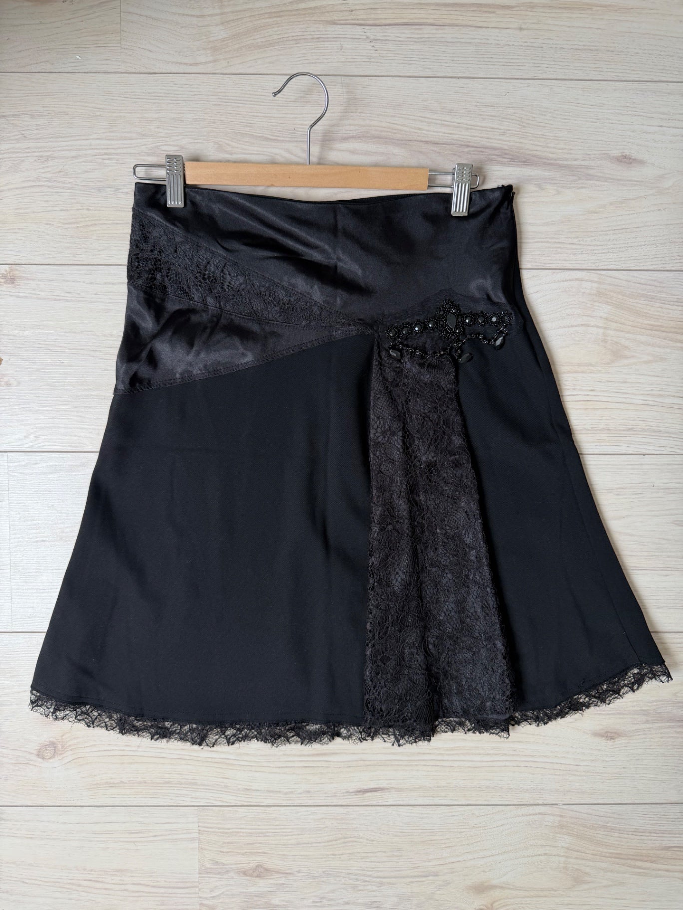 Morgan Black midi skirt  S
