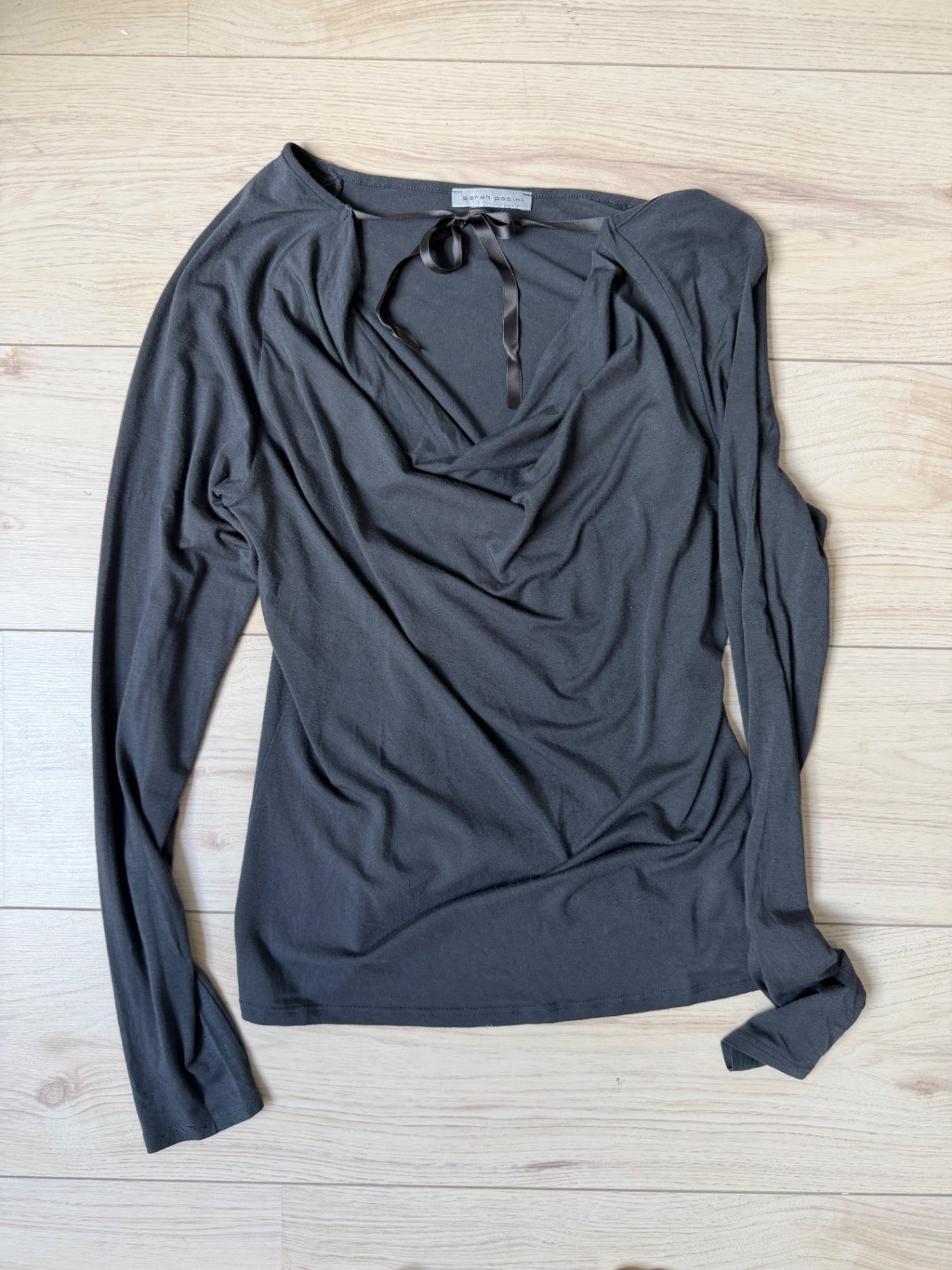 Sarah Pacini Dark Grey longsleeve M