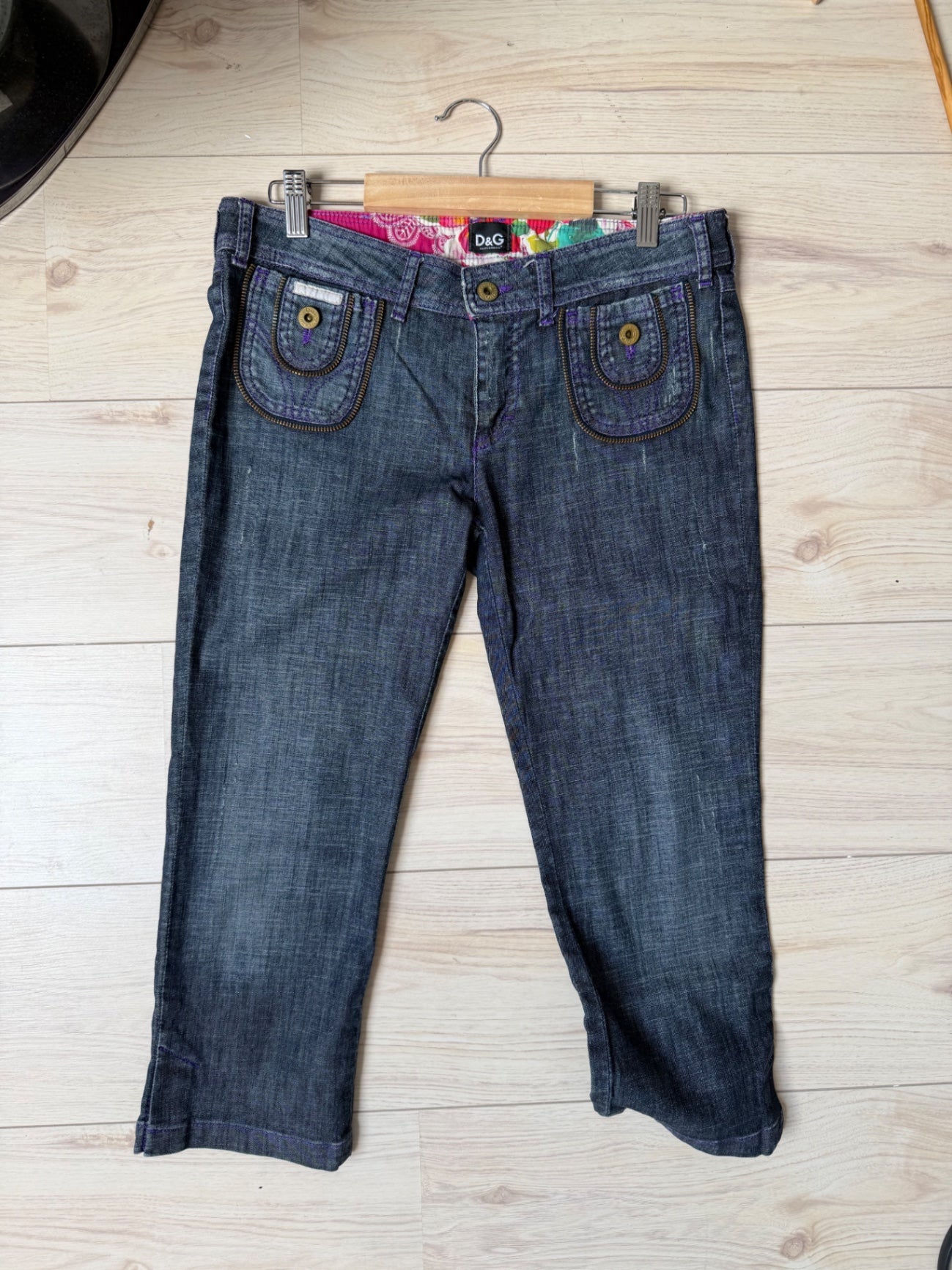 D&G Dark blue capri S