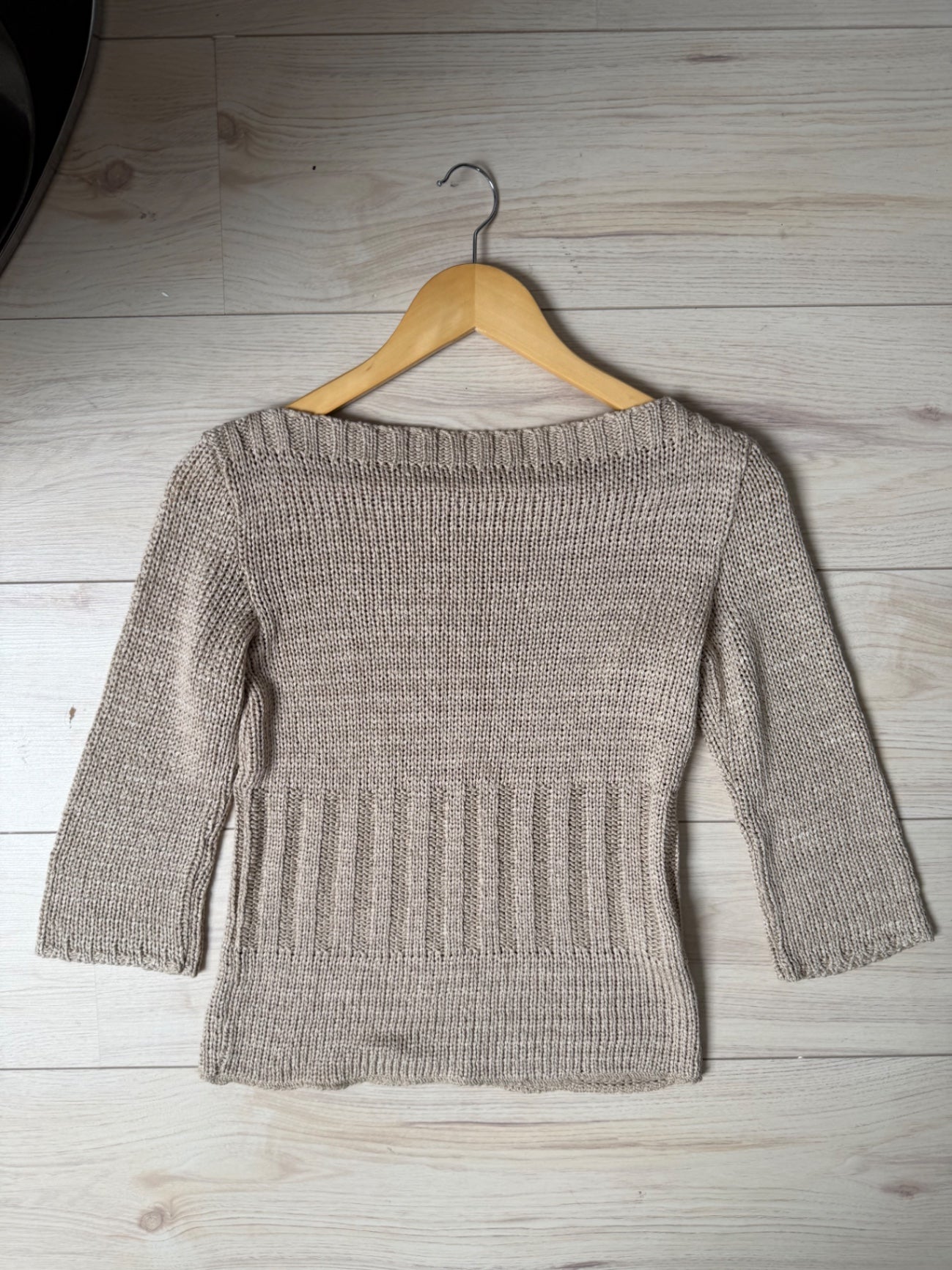 Etam Beige knitted top S
