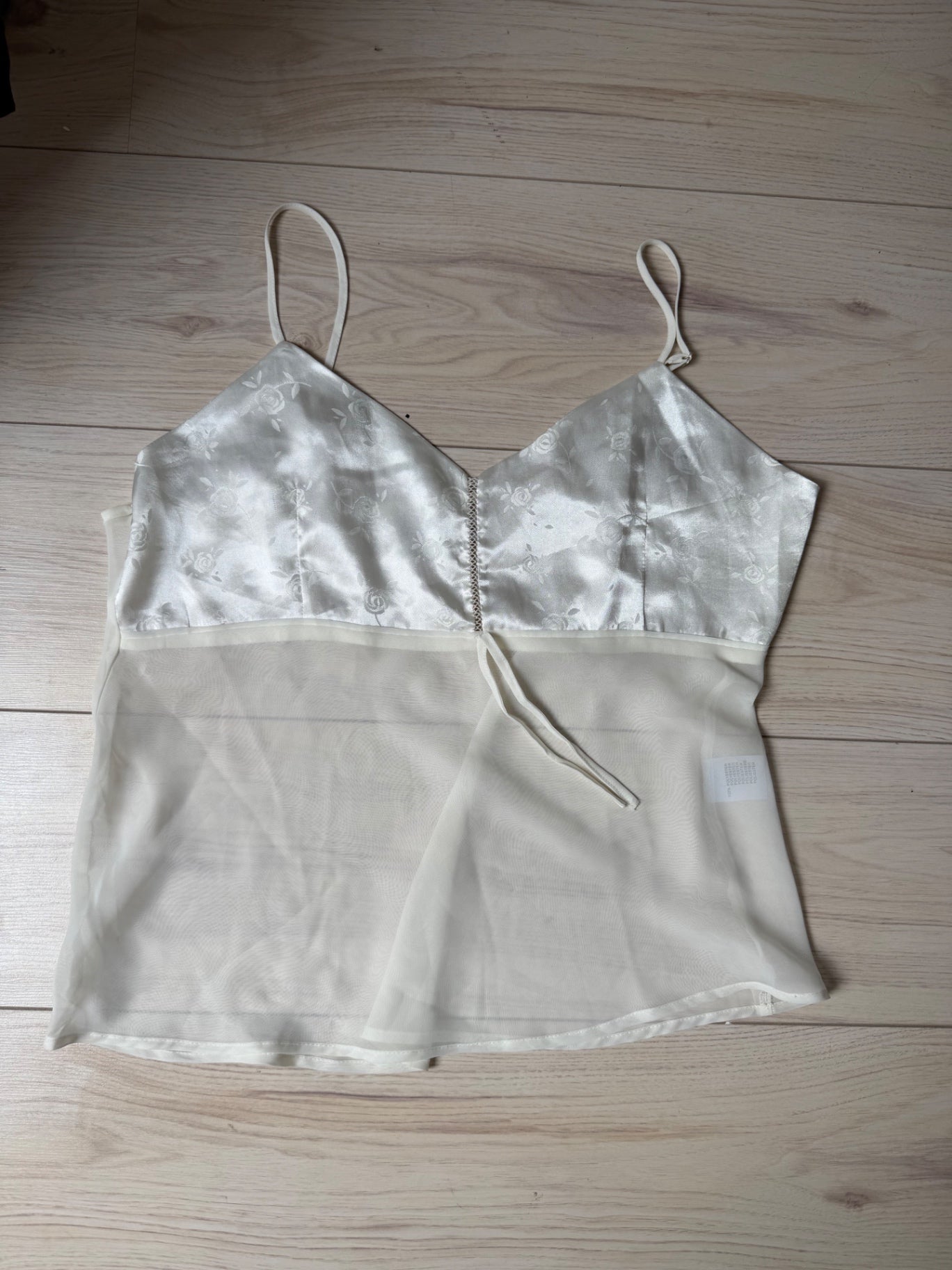 Nuit secrète Cream top L