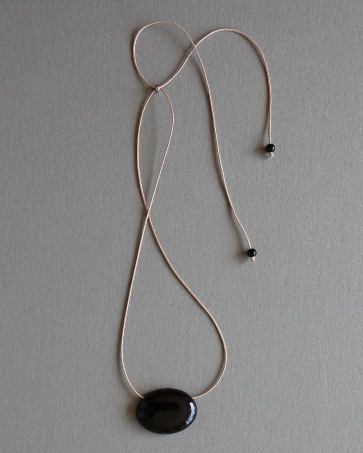 Ori Black Onyx Pendant Necklace