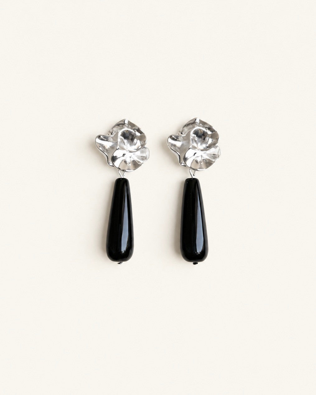 Cande Black Onyx Drop Earring 