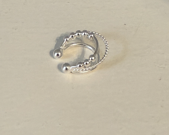 Auri 3 Layered Ear Cuff