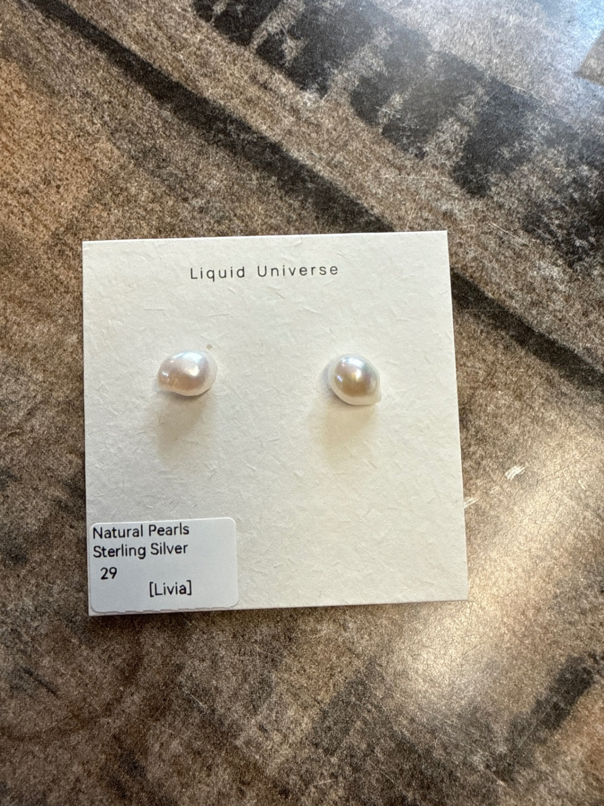 Livia Pearl earrig